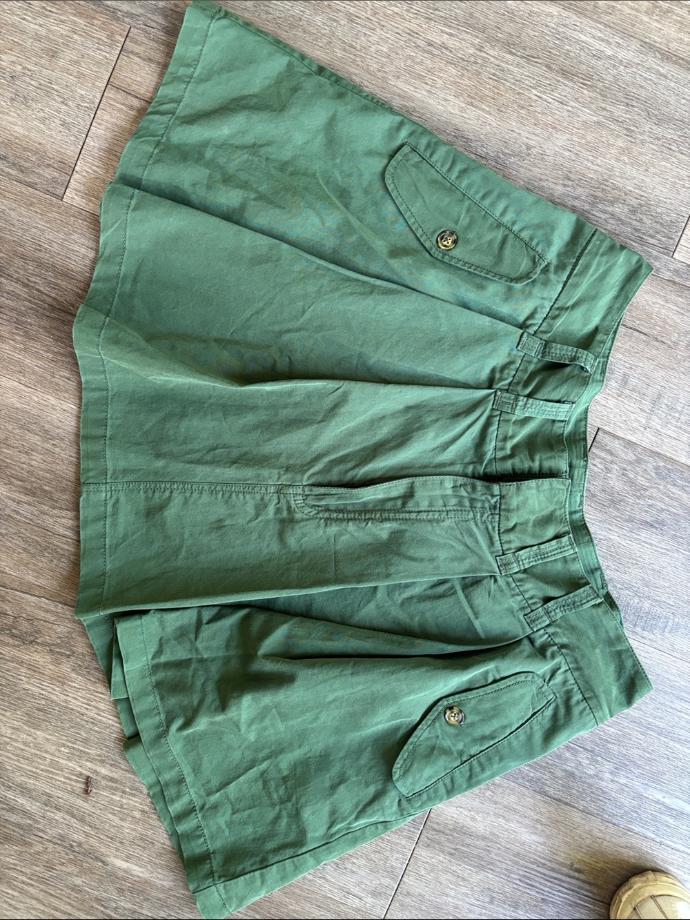 Free People utility mini skirt
